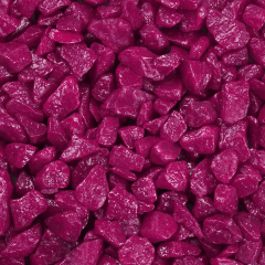 Dekosteine / Deko-Rocks (9-13 mm), 1 kg, fuchsia