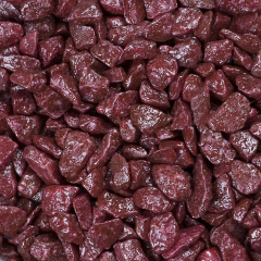 Dekosteine / Deko-Rocks (9-13 mm), 1 kg, burgund
