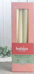 Bolsius-Spitzkerzen (4er Pack), Elfenbein