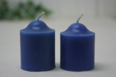 2er-Set Duft-Votivkerze Moschus