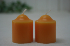 2er-Set Duft-Votivkerze Melone