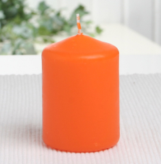 Eika-Stumpenkerze 7 x 5 cm Ø, Orange