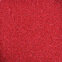 Dekosand / Farbsand (0,1 - 0,5 mm), 1 kg, königsrot