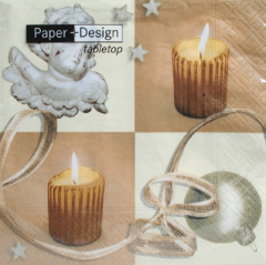 Serviette Putto and Candles, Paper+Design