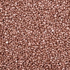Dekogranulat / Dekosteine (2-3 mm), 1 kg, kupfer-metallic