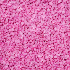 Dekogranulat / Dekosteine (2-3 mm), 1 kg, pink