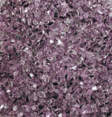 Spiegelglas-Granulat (1-4 mm), 400 g, violett
