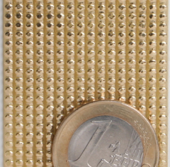 Perlstreifen ZERA, 2 x 250 mm, 16er-Pack, gold