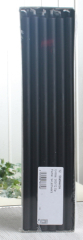Stabkerzen, 30 x 1,2 cm Ø, 12er-Pack, schwarz