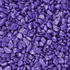 Dekosteine / Deko-Nuggets (6-8 mm), 1 kg, violett