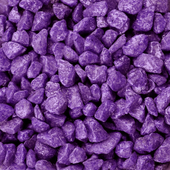 Dekosteine / Deko-Rocks (9-13 mm), 1 kg, aubergine
