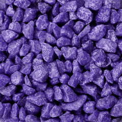 Dekosteine / Deko-Rocks (9-13 mm), 1 kg, violett