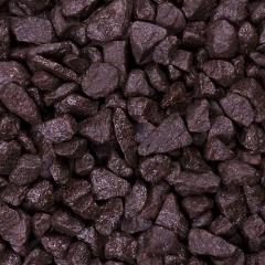 Dekosteine / Deko-Rocks (9-13 mm), 1 kg, kaffeebraun