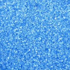 Glasgranulat / Glassand (1-2 mm), 1 kg, dunkelblau