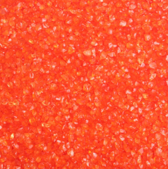 Glas-Nuggets / Glasgranulat (2-4 mm), 1 kg, orange