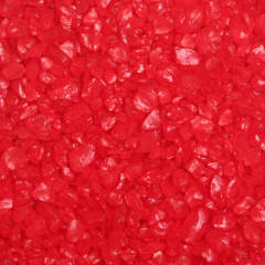 Glas-Steine / Glas-Granulat (4-10 mm), 1 kg, rot