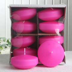 XL-Schwimmkerzen 8 Std. Brenndauer, 8er-Pack, fuchsia-pink