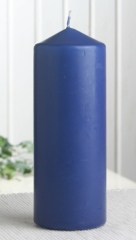 Eika-Stumpenkerze 16 x 6 cm Ø, Azurblau